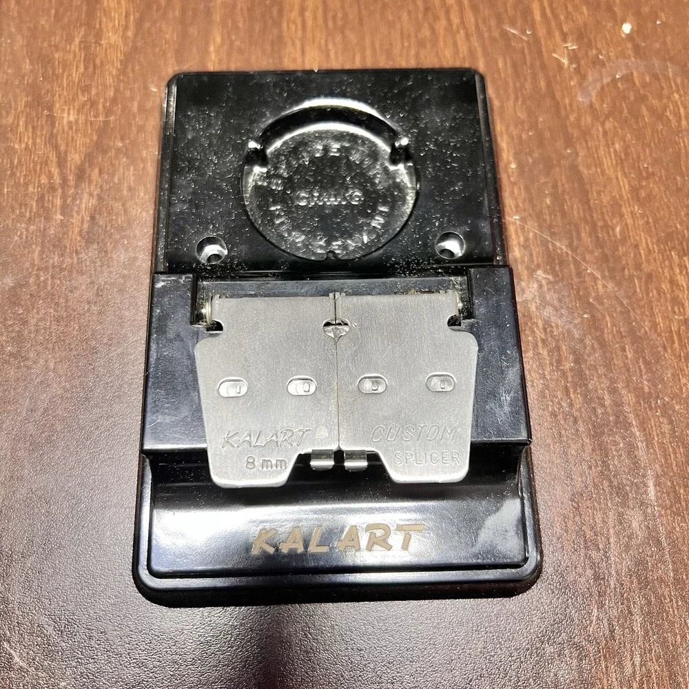 Kalart Custom 8 Splicer 8mm Film‎ Editor Tool w/ Box Instructions Vintage USA
